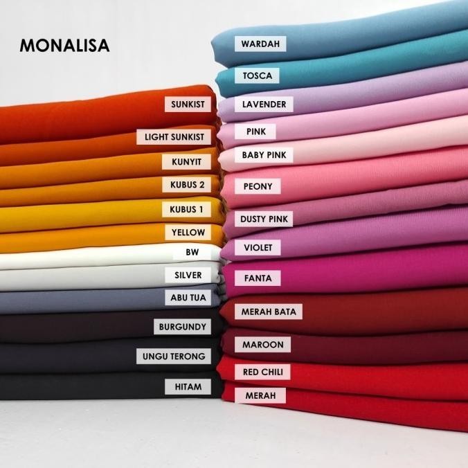 

Terbaik Kain Wollpeach / Wolfis / Wois Per 0.5 Meter Stok Terbatas