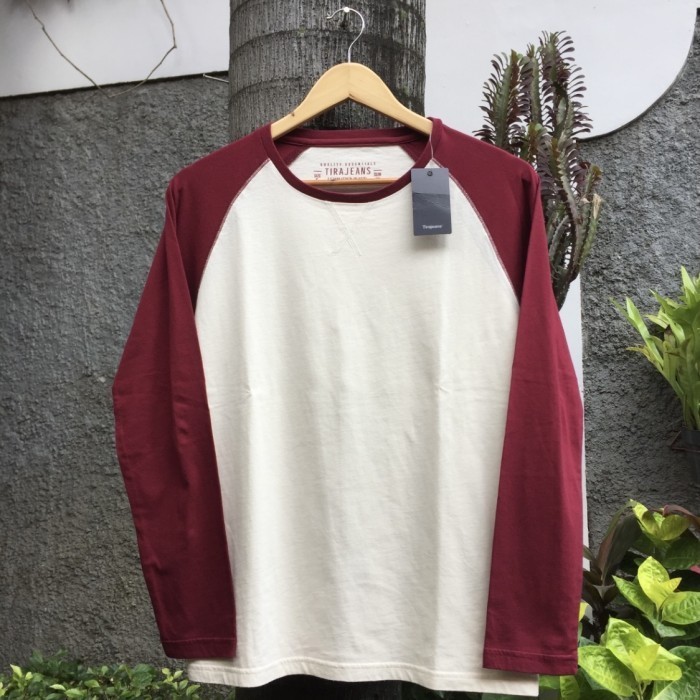 Kaos Raglan Shirt Baseball Tee Tirajeans Tira Jeans