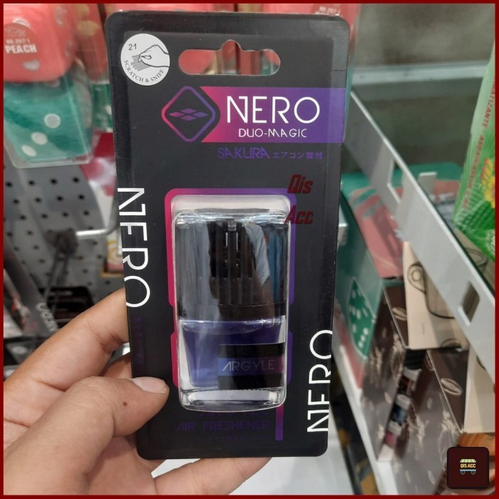 Flamingo Parfum Mobil Argyle Nero Duo Magic