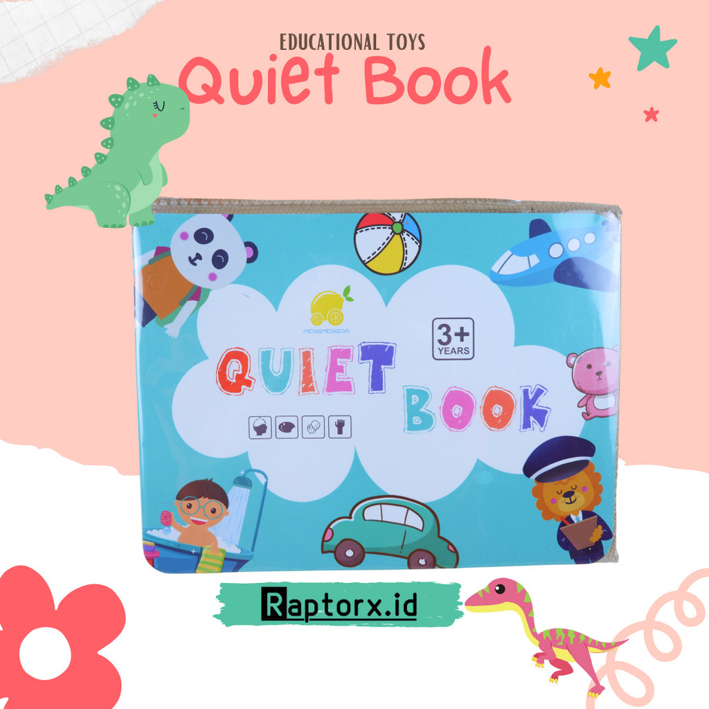 Activity Book Kertas Mengmengda Quiet Book Aktivitas Buku Aktivitas Anak Mainan Edukasi Montesori