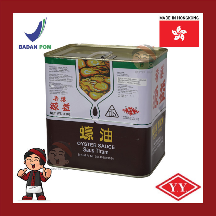 

Yuen Yick Oyster Sauce Saus Tiram 3kg
