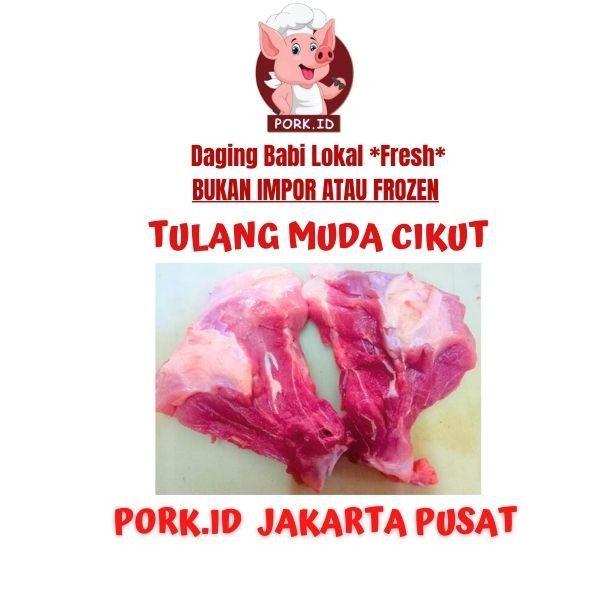 

Tulang Muda Babi / Cikut -Gratisongkir