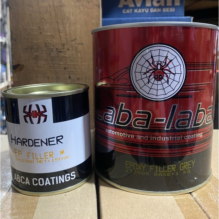 CAT EPOXY FILLER LABA LABA 1KG CAT DASAR EPOXY