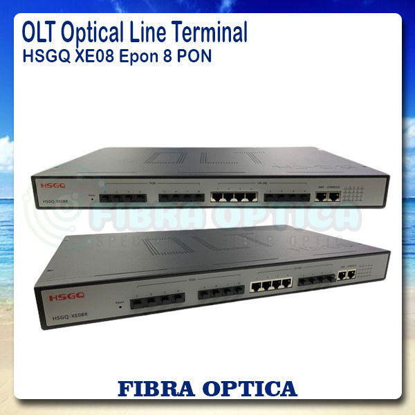 Olt Hsgq Xe08 Epon Olt 8 Pon 10G Epon Olt 8 Pon 10G Uplink Ftth