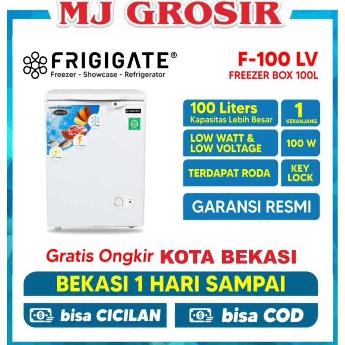 Frigigate F 100 Chest Freezer Box 100 L Lemari Pembeku 100 Liter