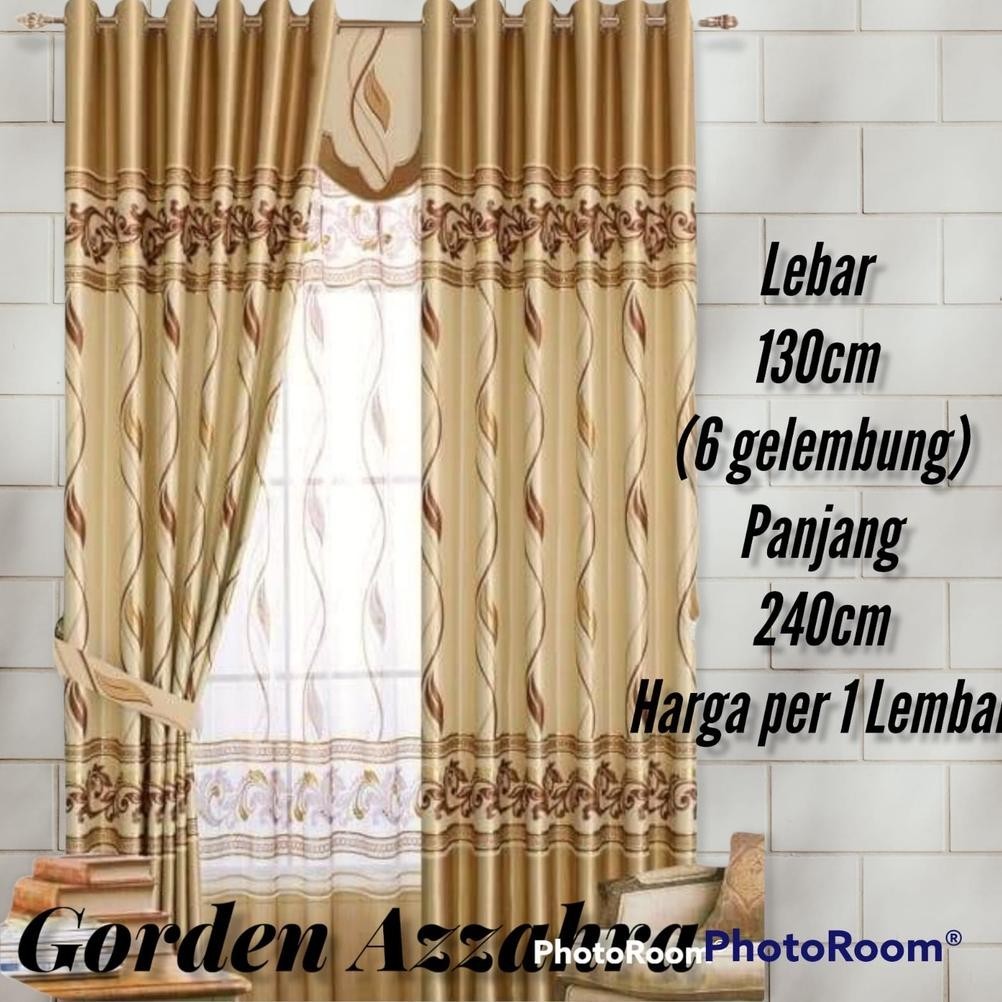 PROMO KEMBALI!!! GORDEN BLACKOUT WARNA GOLD GORDEN WARNA EMAS