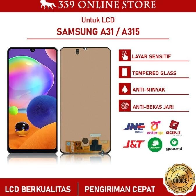 Ready Layar Lcd Samsung A31 / A315 / A315F Touchscreen Fullset Original 100% Sparepart Hp