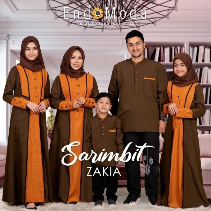 Sarimbit Sarimbit Endomoda Zakia Brown Berkualitas