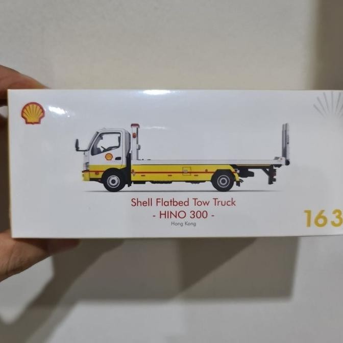 Tiny shell flatbed tow truck hino hongkong