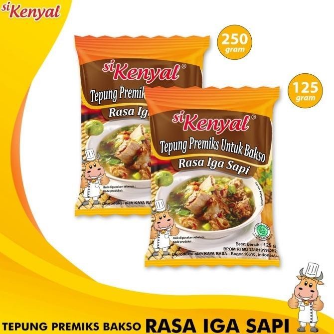 

Tepung Premiks Untuk Bakso Rasa Iga Sapi Sikenyal 125gr