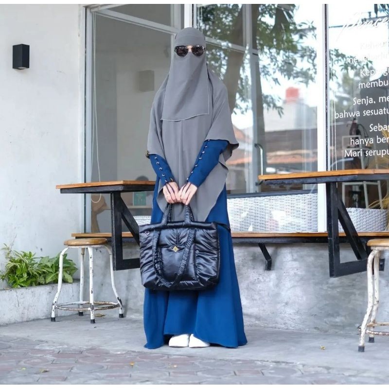 New Elsa Dress by Syafeen bahan Mina anti UV