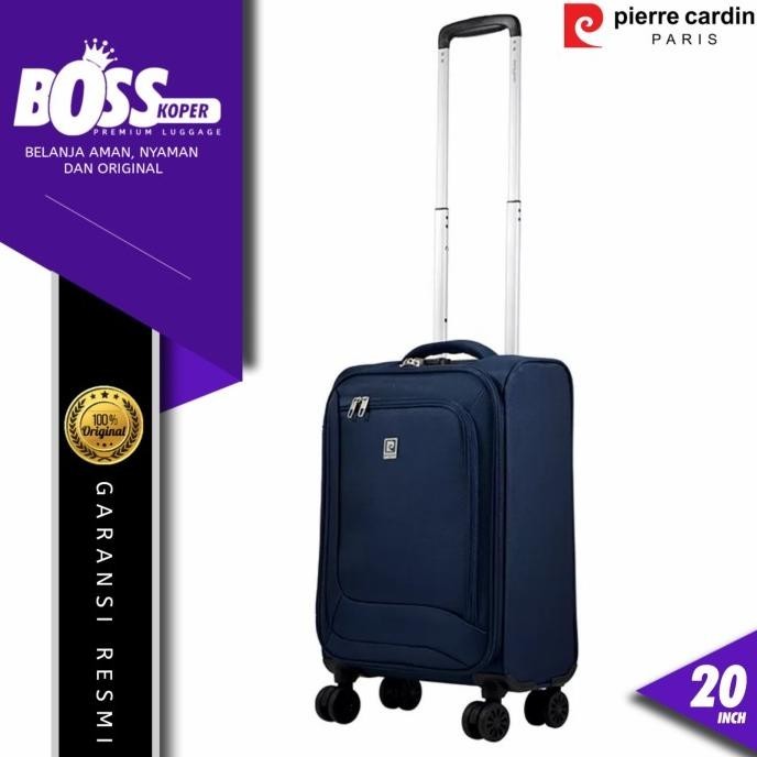 Koper 20 Inch Softcase PIERRE CARDIN Small/Kabin/Cabin TSA Original