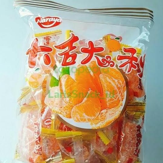 

JELLY JERUK 500 GR / PERMEN JERUK MANDARIN / JELI JERUK NARAYA IMPORT
