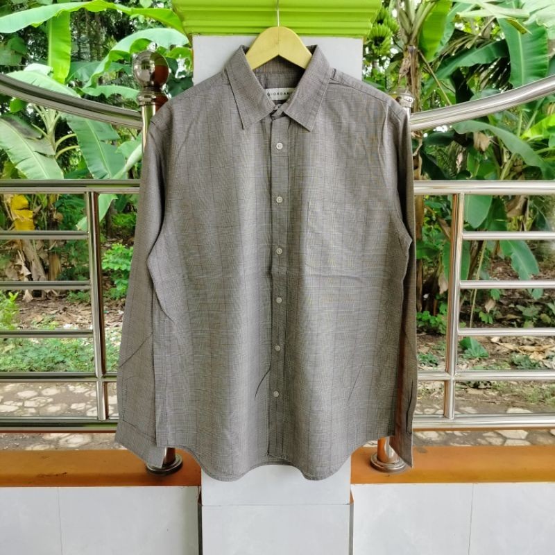Kemeja / Lengan Panjang / Kemeja Formal / Second / GIORDANO
