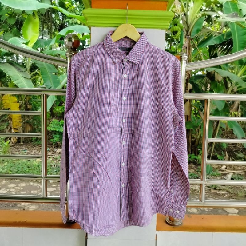 Kemeja / Lengan Panjang / Kemeja Formal / Second / GIORDANO