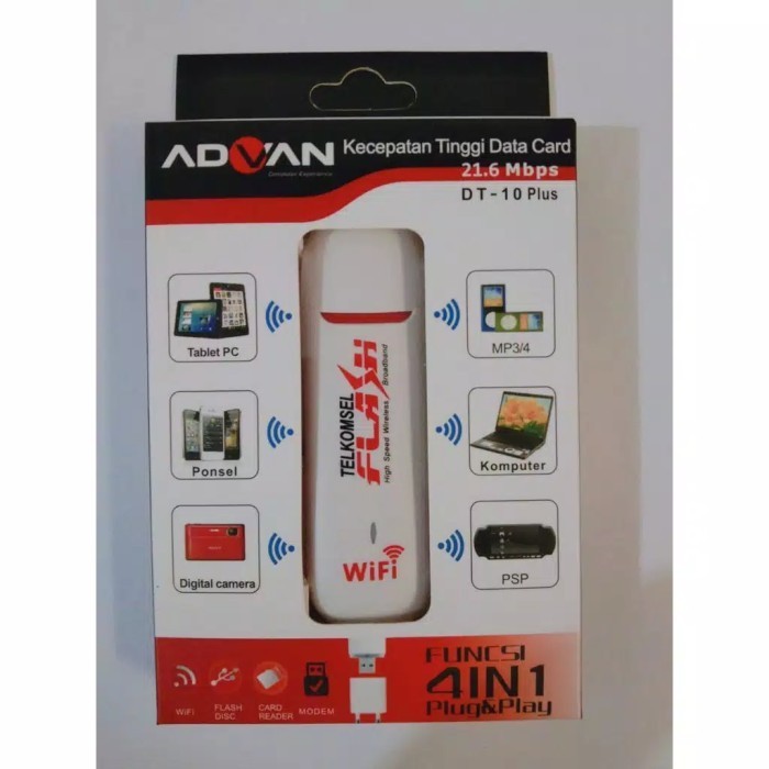 MODEM ADVAN DT-10 DT10 SUPPORT WIFI MODEM WIFI MURAH