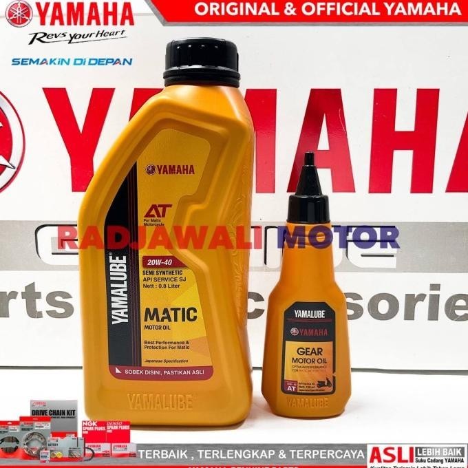 Paket Oli Mesin Mio Karbu, Sporty, Mio Soul, Nouvo Asli Yamaha