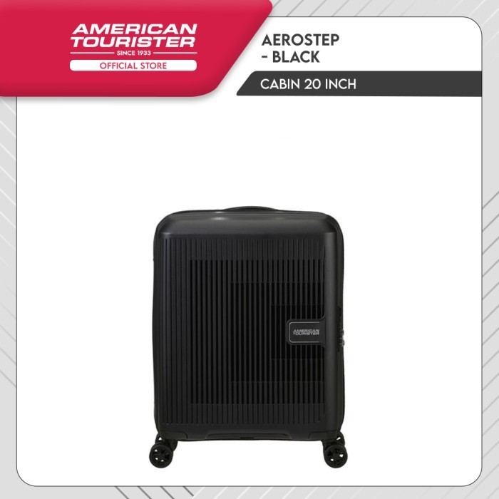 American Tourister Koper Hardcase Aerostep Cabin 20" - Black