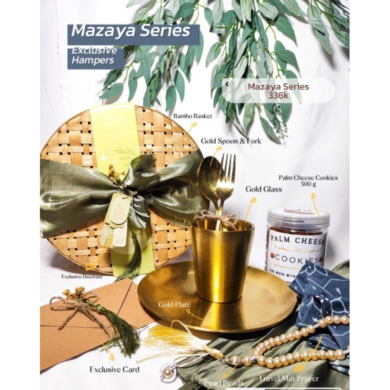 

MAZAYA SERIES| Hampers Lebaran | Hampers Idul Fitri| Hampers Eid Mubarak| Hampers Antimainstream