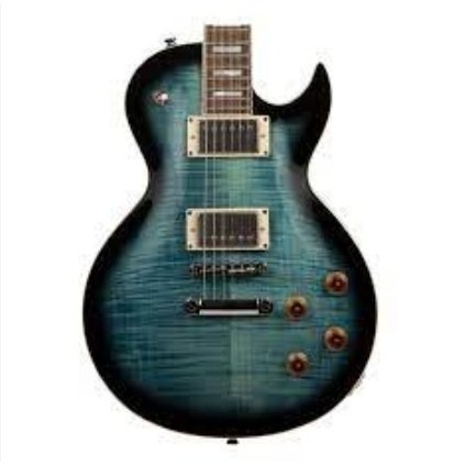 Gitar Elektrik Cort Cr250 Classic Rock Les Paul Model In Dark Blue