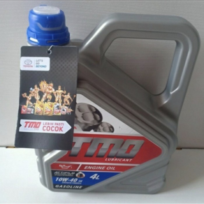 OLI MESIN MOBIL TMO TOYOTA SAE 10W-40 SN 4L 4000ML