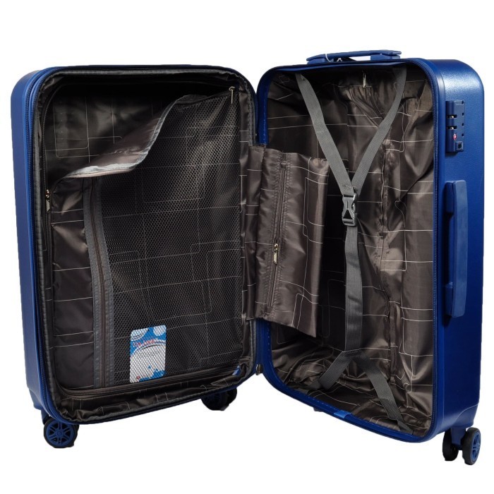 Tas Koper Hardcase Expander + Tsa Lock Dupont Size 24 Inch 476
