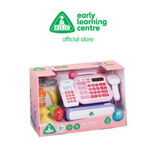 Elc Cash Register Pink - Mainan Edukasi Aktivitas Kasir Anak