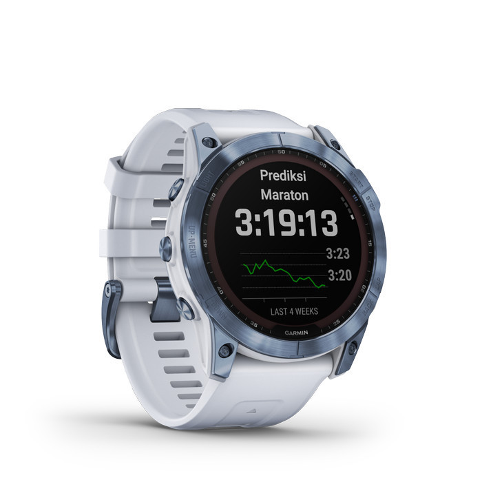 Garmin Fenix 7X Sapphire Solar - Mineral Blue Titanium