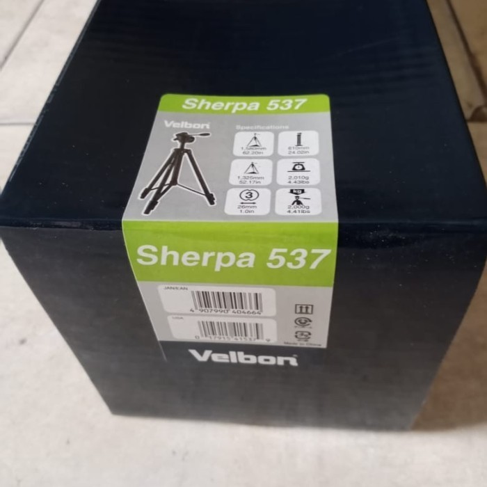 Tripod Velbon Sherpa 537 - Tripod Kamera