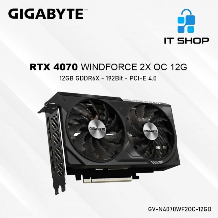 Gigabyte Geforce Rtx 4070 Windforce Oc 12G