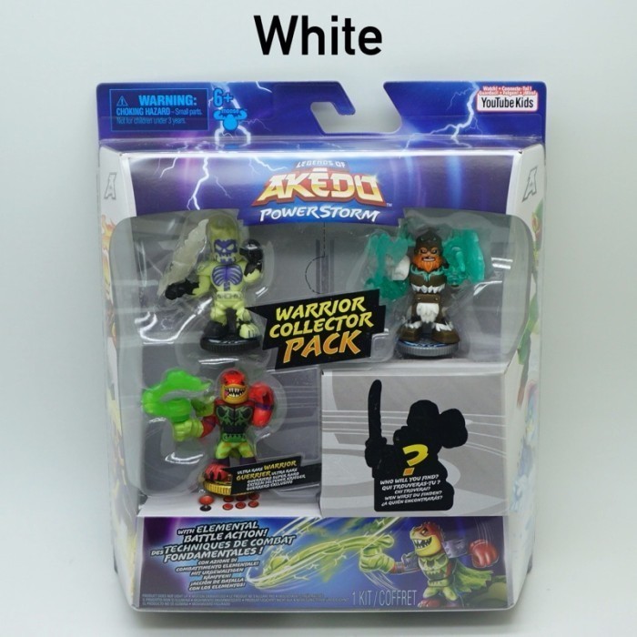 Akedo Powerstorm Warrior Collector Pack Isi 4 Figure Fighting Termurah Terlaris Promo