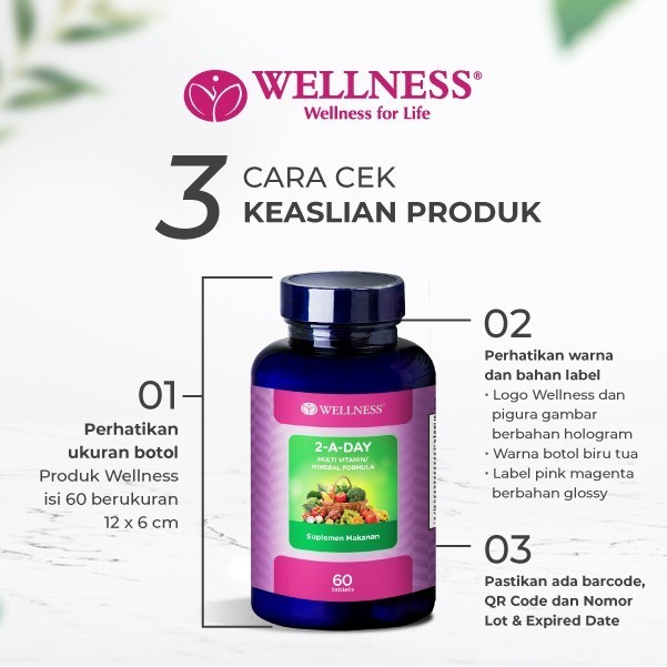 Wellness Multivitamin/Mineral 2-A-Day ( 60 )