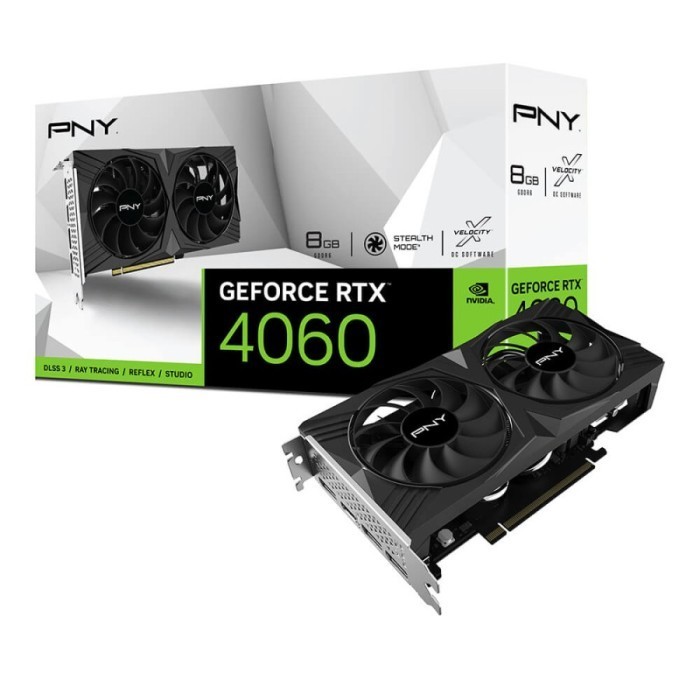 Pny Rtx 4060 Verto 8Gb Gddr6 - Dual Fan