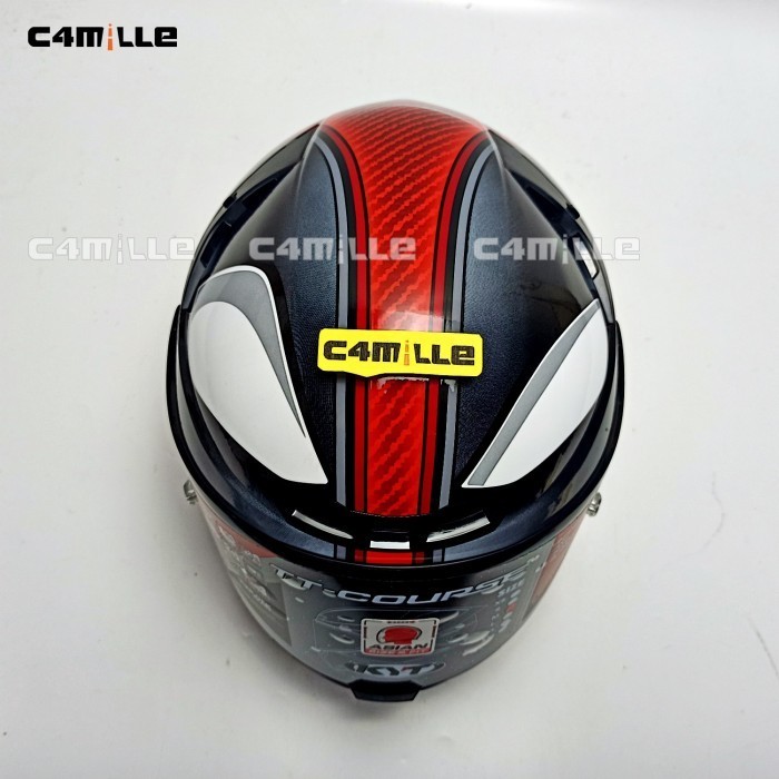 Helm Kyt Tt Course Marvel Deadpool Full Face