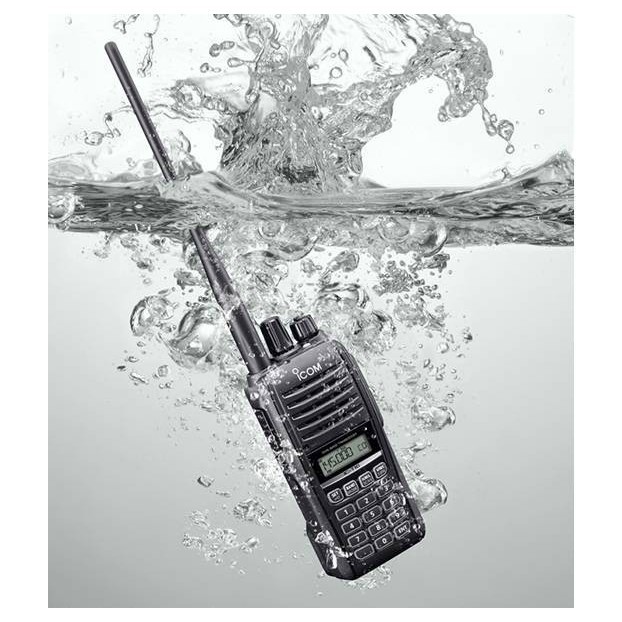 Icom Ic-T10 Ht Dual Band Ip67 Handheld Radio Ict10 136-174 400-479
