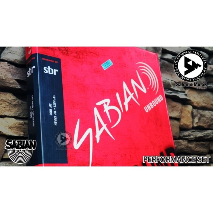 Sabian Cymbal Sbr Performance Set Original