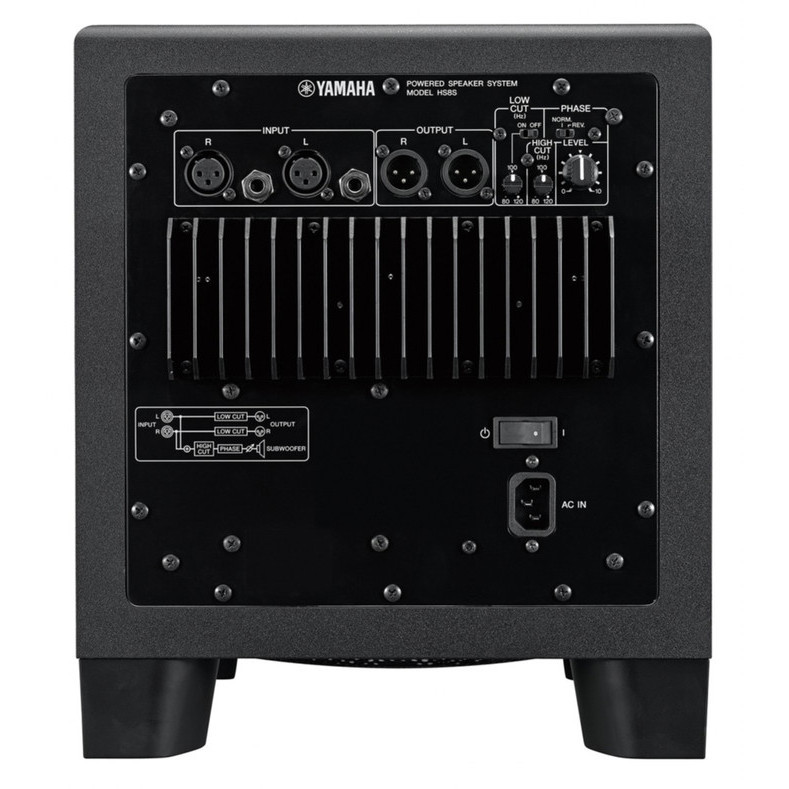 Yamaha Hs8S 8 Inch Aktif Subwoofer