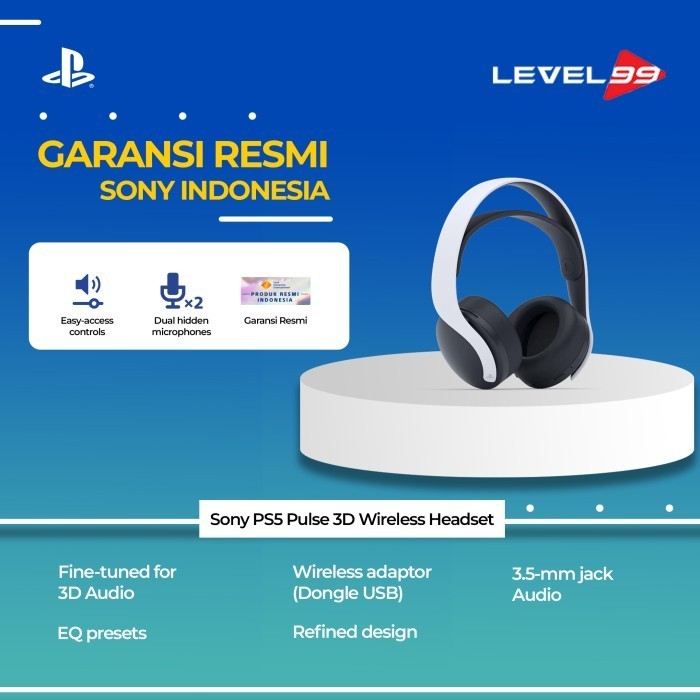 Sony Ps5 Pulse 3D Wireless Headset