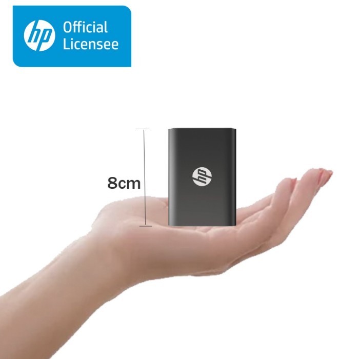 Hp Ssd P500 Portable Ssd 250Gb 500Gb External Ssd Type-C Garansi