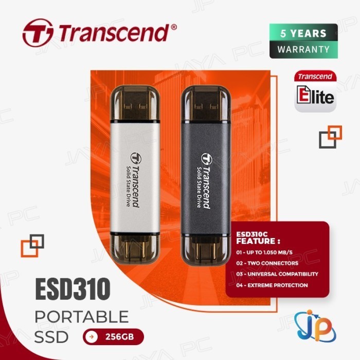 Transcend Ssd Portable Esd310 256Gb - 256 Gb Usb 3.2 Type C