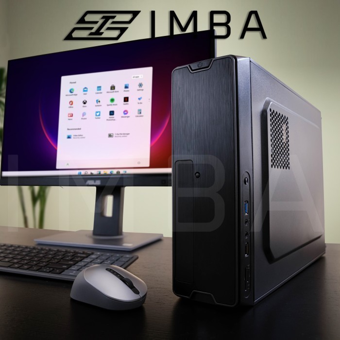 Imba Office Pc Ryzen 3 4350G Vega 6 8Gb Rakitan Mini Pc