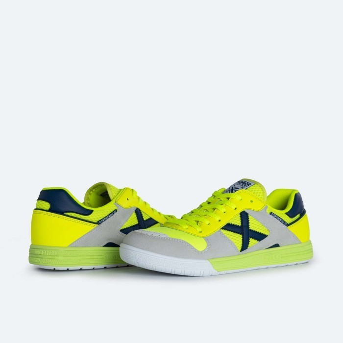 Sepatu Futsal X Munich Continental V2 47 - Lime Grey