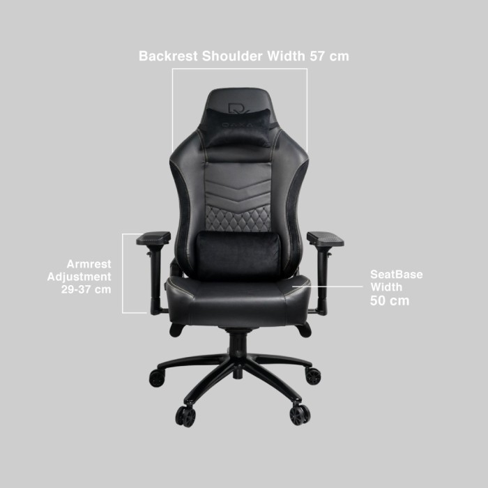 Rexus Daxa Elco One Chair Kursi Gaming