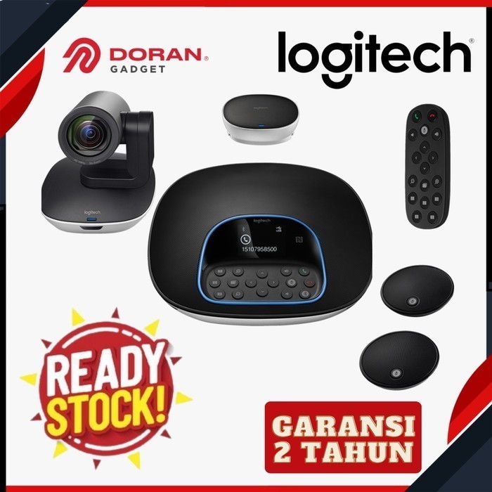 Logitech Group Video Conference Bundling With Expansions Mic Group