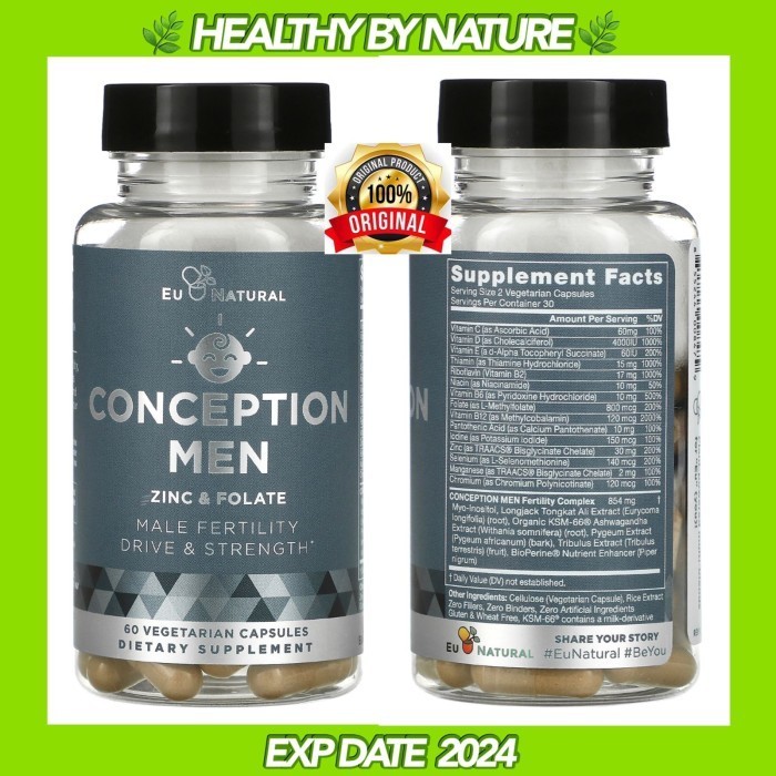 EUNATURAL / EU NATURAL CONCEPTION MEN OBAT PENYUBUR PRIA