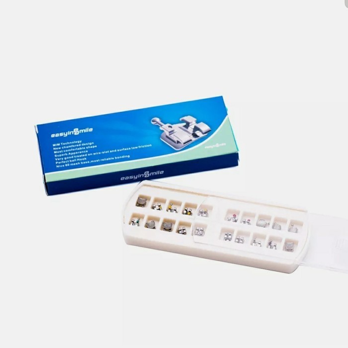 MADE IN USA METAL BRACKET ORTHODONTIC HIGH POLISHING/ BEHEL GIGI METAL