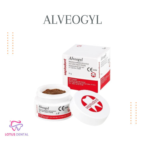 SEPTODONT ALVEOGYL PASTE 10GM DRY SOCKET TREATMENT DENTAL MATERIAL