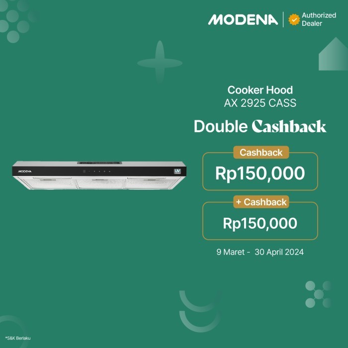 Modena Ax 2925 Cass Ax2925Cass 2925Cass Purifier Slim Hood Hybrid 90Cm