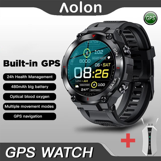 Aolon Smartwatch Navi R Gps Swimming Ip68 Call Fitness Tracker