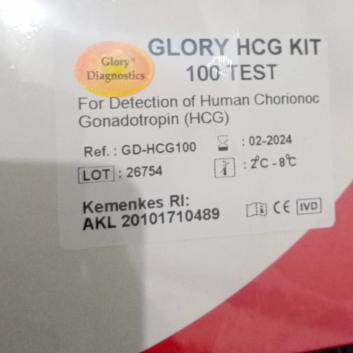 REAGEN HCG LATEX GLORY DIAGNOSTICS